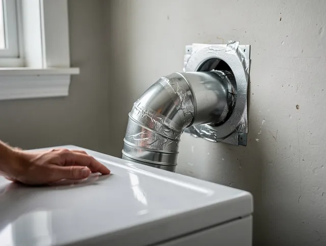 Derby Dryer Vent Cleaning expert performing professional dryer vent repair and installation in Derby