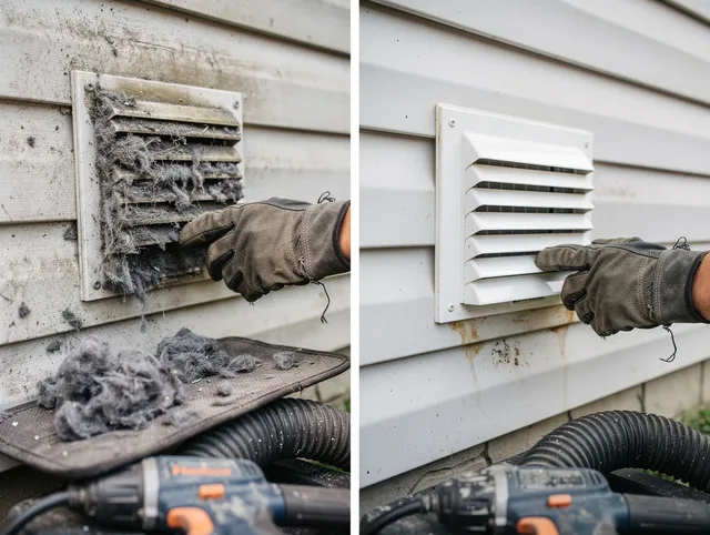 Residential dryer vent cleaning by Derby Dryer Vent Cleaning in Derby